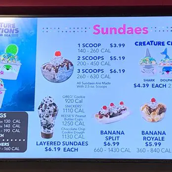 Baskin Robbins Menu USA Prices 2026