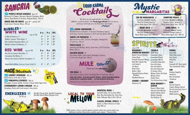 Mellow Mushroom Menu USA Prices