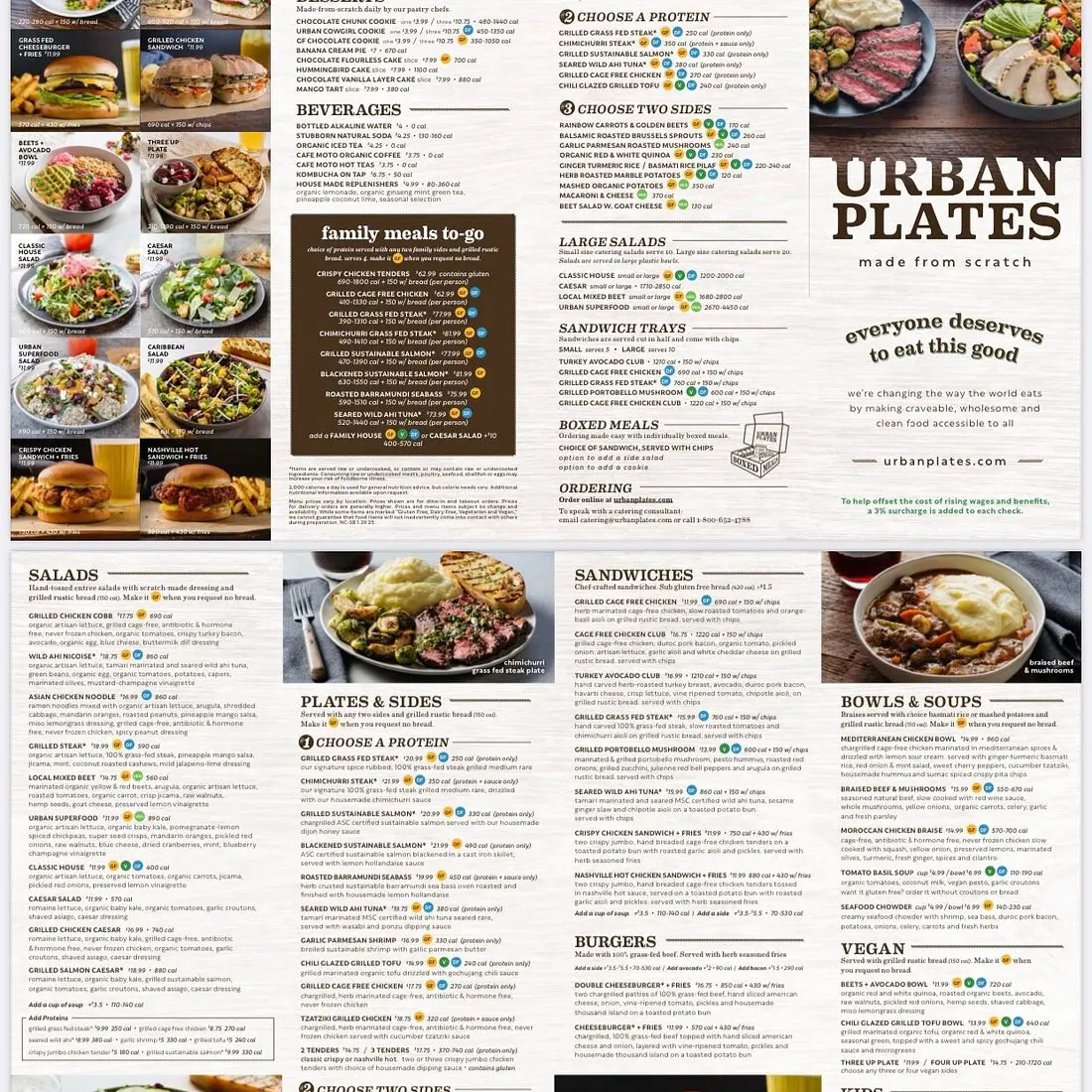 Urban Plates Menu USA Prices 2026